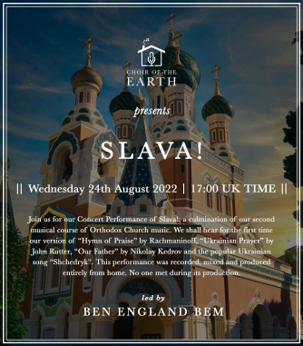 Choir of the Earth presents: Slava! at Online event, London on