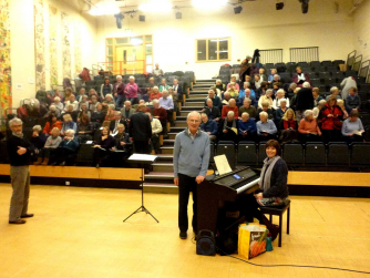 Singers at a previous singing day