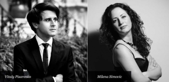 Milena Simovic and Vitaly Pisarenko