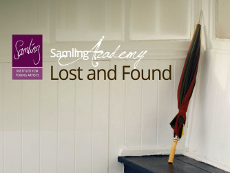 Lost and Found concert poster Lost and Found concert poster