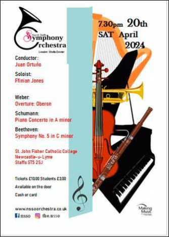 North Staffs Symphony Orchestra Spring Concert North Staffs Symphony Orchestra Spring Concert