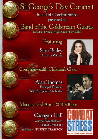 Band of the Coldstream Guards - St George's Day Concert