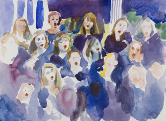 Choir painting Choir painting
