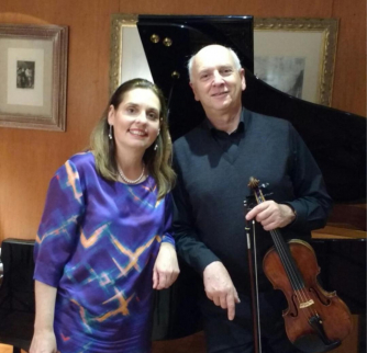 Anthony Flint (violin) & Clélia Iruzun (piano) Anthony Flint (violin) & Clélia Iruzun (piano)