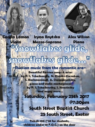 Concert "Snowflakes glide, snowflakes glide..." Concert "Snowflakes glide, snowflakes glide..."