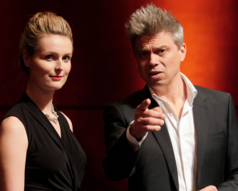 Soprano Milly Forrest and leader James Garnon, Samling Artist Programme Masterclass, November 2019. Photo credit: Mark Pinder Soprano Milly Forrest and leader James Garnon, Samling Artist Programme Masterclass, November 2019. Photo credit: Mark Pinder