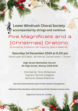 Five Magnificats and a (Christmas) Oratorio Five Magnificats and a (Christmas) Oratorio
