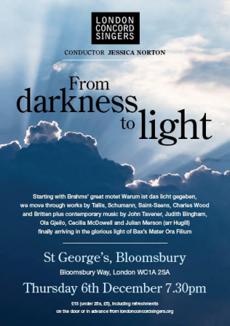 From Darkness to Light - London Concord Singers From Darkness to Light - London Concord Singers