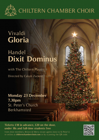 Chiltern Chamber Choir Christmas Concert Chiltern Chamber Choir Christmas Concert