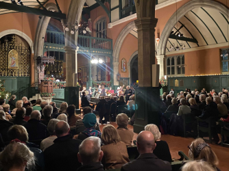 Strauss Orchestra of London directed by David Juritz 1 Jan 24 St Michael's Chiswick Strauss Orchestra of London directed by David Juritz 1 Jan 24 St Michael's Chiswick