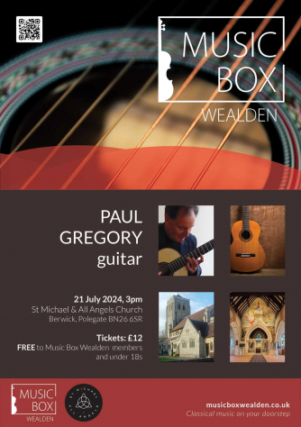Paul Gregory guitar recital