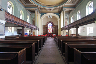 St Anne's Limehouse - interior