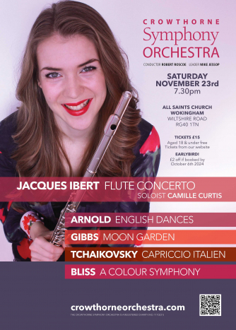 Crowthorne Symphony Orchestra Autumn Concert Crowthorne Symphony Orchestra Autumn Concert