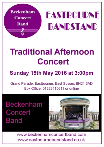 Eastbourne Concert Poster Eastbourne Concert Poster