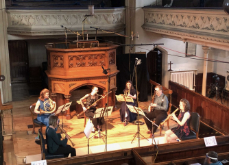 The finale of the New Sounds for Old Winds series is a celebration of the Viennese wind octet. The finale of the New Sounds for Old Winds series is a celebration of the Viennese wind octet.