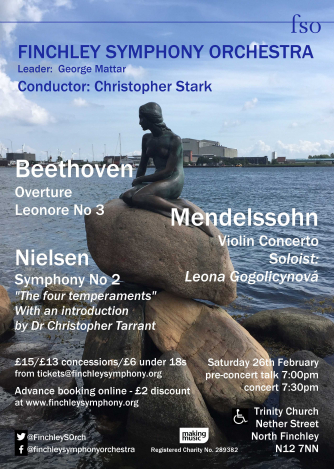 Nielsen, Beethoven and Mendelssohn Nielsen, Beethoven and Mendelssohn