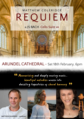 Requiem - Matthew Coleridge & Bach Cello Suite 4 Requiem - Matthew Coleridge & Bach Cello Suite 4