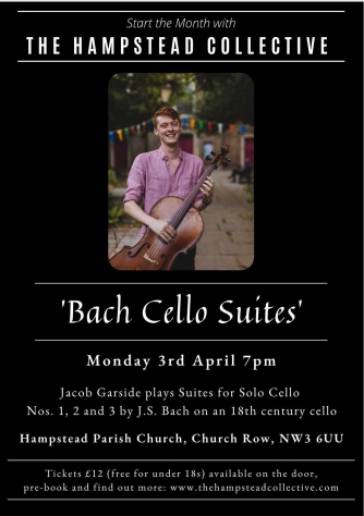 Bach Cello Suites with Jacob Garside