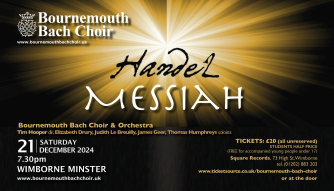 Bournemouth Bach Choir's performance of Handel's "Messiah." Bournemouth Bach Choir's performance of Handel's "Messiah."