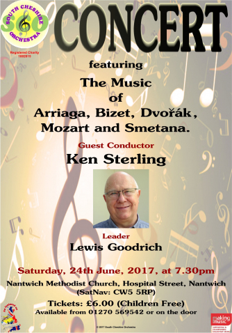 Concert Poster 24th June 2017