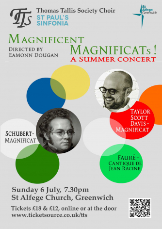 Thomas Tallis Society - Magnificent Magnificats Thomas Tallis Society - Magnificent Magnificats