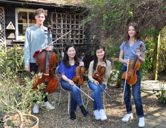 Maiastra musicians in rehearsals