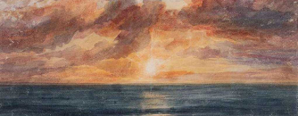 Andrew Nicholl, Sunrise near the Cape, 1844 Andrew Nicholl, Sunrise near the Cape, 1844