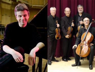 Coull Quartet & Mark Bebbington © Jack Liebeck © Roger Coull Coull Quartet & Mark Bebbington © Jack Liebeck © Roger Coull