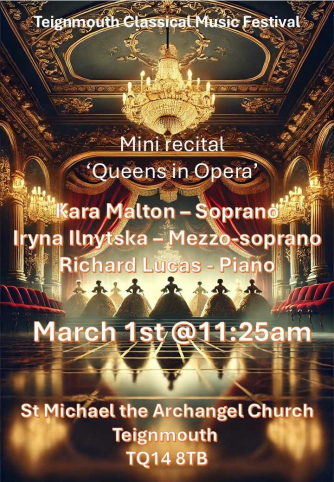 Mini recital 'Queens in Opera' Mini recital 'Queens in Opera'