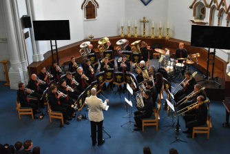CSD Brass in St Luke's Church, Cambridge