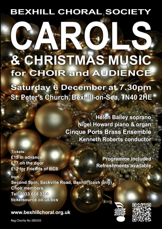 Christmas concert poster