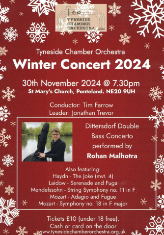 TCO Winter Concert Flyer