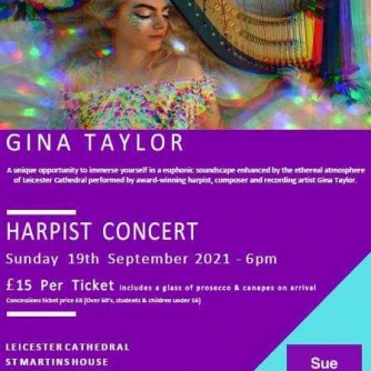 Sue Young Cancer Support Fund Raising Harp Concert with Gina Taylor