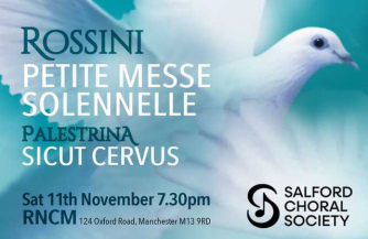 Concert flyer: Petite Messe Solennelle