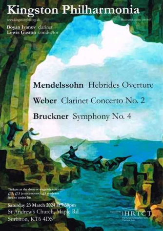 KPO Spring 2024 concert poster