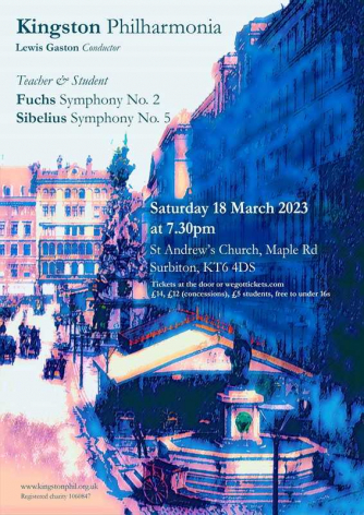 KPO Spring 2023 concert poster