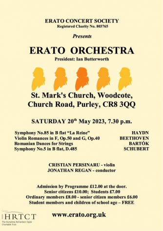 Erato Orchestra Concert Erato Orchestra Concert