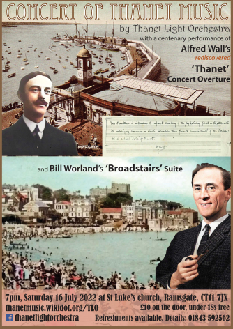 Poster for Concert of Thanet Music Poster for Concert of Thanet Music