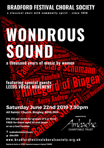 From Hildegarde, via Fanny Hensel to Kerry Andrew, with plenty inbetween