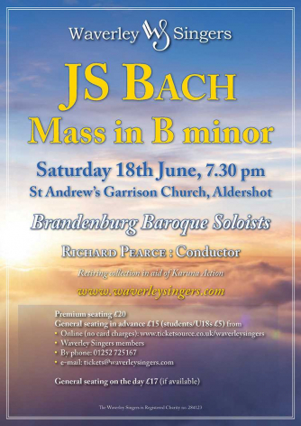 Waverley Singers and Brandenburg Baroque Soloists Waverley Singers and Brandenburg Baroque Soloists