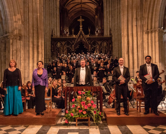 Worcester Festival Choral Society performing at Worcester Cathedral Worcester Festival Choral Society performing at Worcester Cathedral