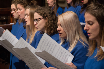 Choir of St. Luke's, Chelsea. Photo by Laura Weeks