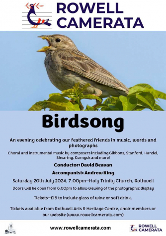 Rowell Camerata: 'Birdsong' Rowell Camerata: 'Birdsong'