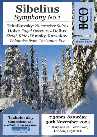 BCO's Advent-Eve Concert