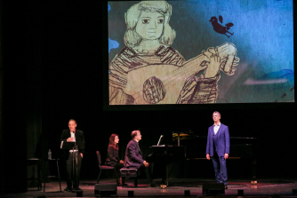 Roderick Williams, baritone; Julius Drake, piano; Adam Gopnik, narrator perform at 92Y Roderick Williams, baritone; Julius Drake, piano; Adam Gopnik, narrator perform at 92Y