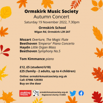 Autumn Concert Poster