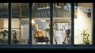 Lotte Betts-Dean sings inside the Fidelio Cafe kitchen