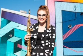Jess Gillam, credit Robin Clewley Jess Gillam, credit Robin Clewley