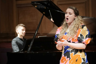 Beth Moxon and Michael Pandya at Samling in Masterclass, December 2023