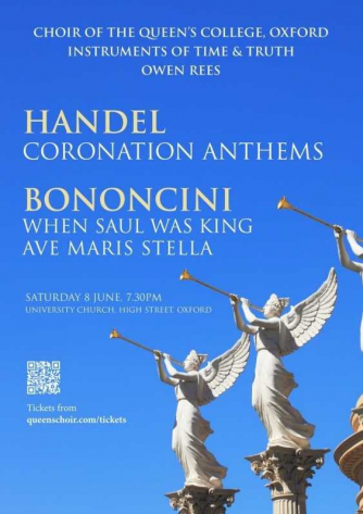 Handel: Coronation Anthems - Choir of The Queen's College, Oxford & Instruments of Time and Truth Handel: Coronation Anthems - Choir of The Queen's College, Oxford & Instruments of Time and Truth
